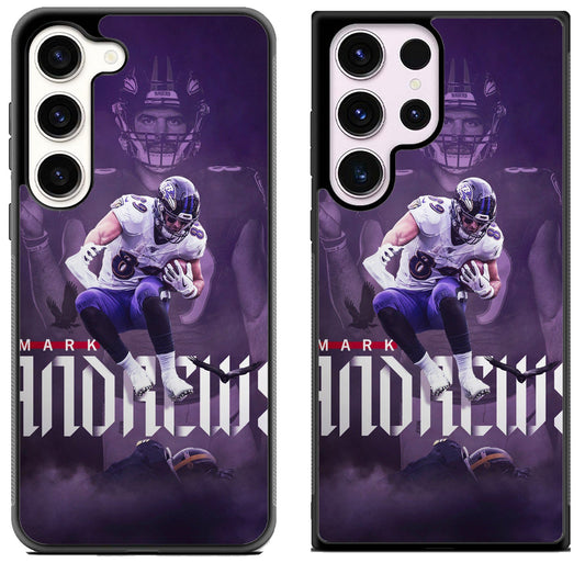 Mark Andrews Baltimore Ravens Background Samsung Galaxy S23 | S23+ | S23 Ultra Case