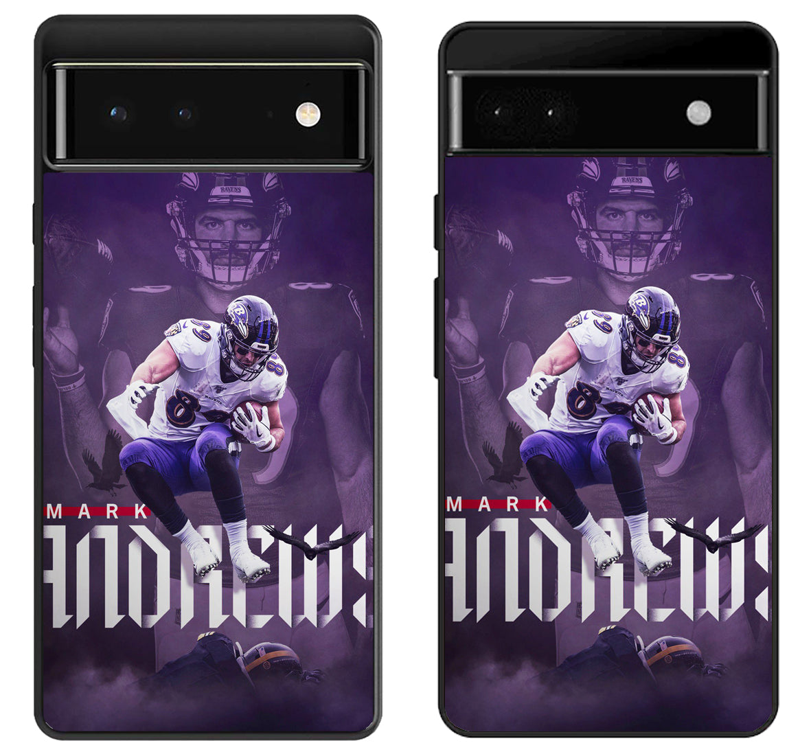 Mark Andrews Baltimore Ravens Background Google Pixel 6 | 6A | 6 Pro Case