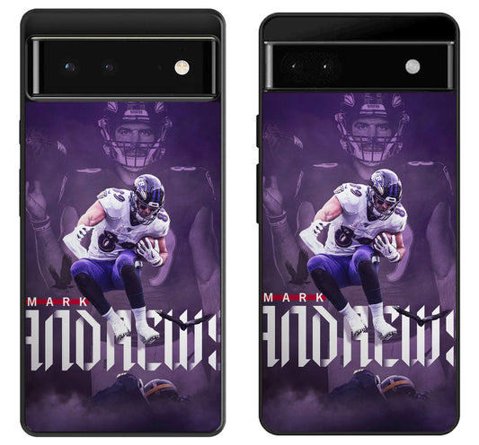 Mark Andrews Baltimore Ravens Background Google Pixel 6 | 6A | 6 Pro Case