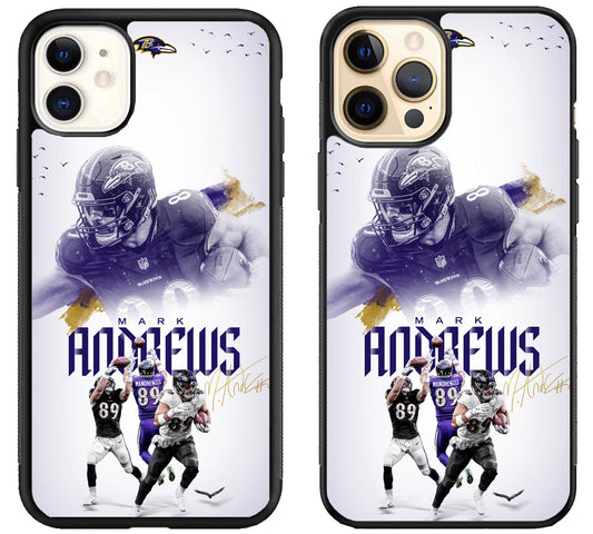 Mark Andrews Baltimore Ravens Signature iPhone 12 | 12 Mini | 12 Pro | 12 Pro Max Case