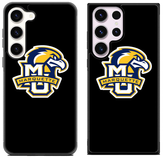 Marquette Golden Eagles Black Samsung Galaxy S23 | S23+ | S23 Ultra Case