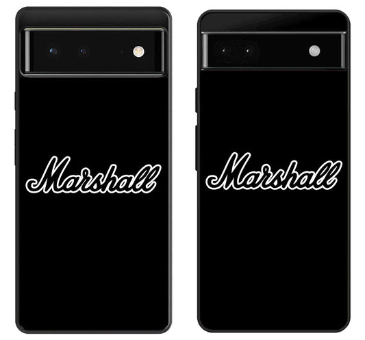 Marshall Black Logo Google Pixel 6 | 6A | 6 Pro Case
