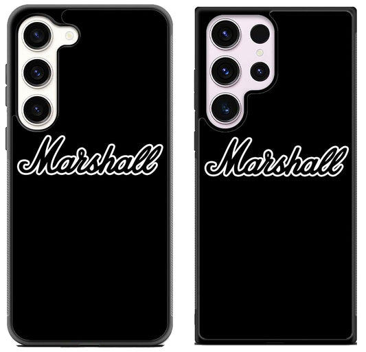 Marshall Black Logo Samsung Galaxy S23 | S23+ | S23 Ultra Case