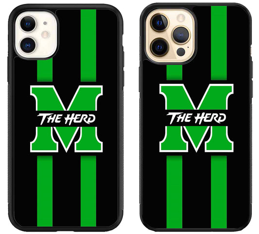 Marshall Thundering The Herd iPhone 12 | 12 Mini | 12 Pro | 12 Pro Max Case