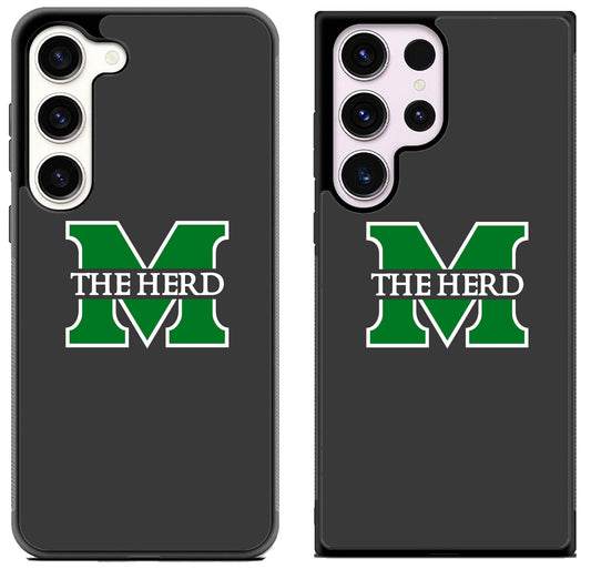 Marshall University Rhundering Herd Logo Samsung Galaxy S23 | S23+ | S23 Ultra Case