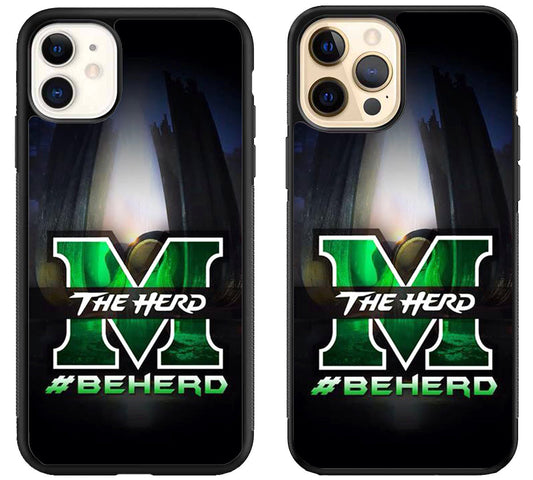 Marshall University Thundering Herd iPhone 12 | 12 Mini | 12 Pro | 12 Pro Max Case