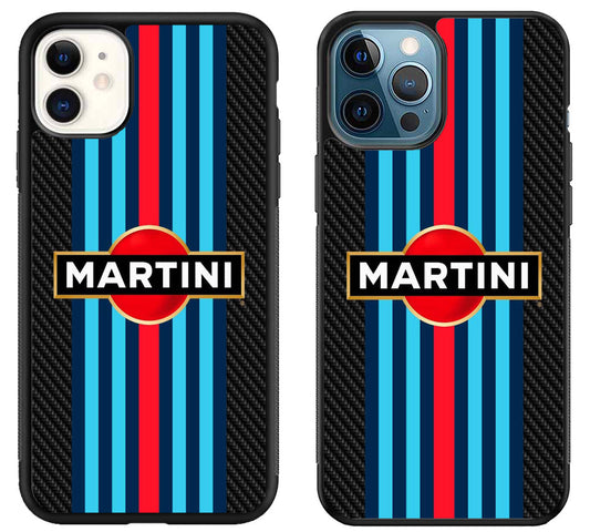 Martini racing Black Carbon Stripe iPhone 11 | 11 Pro | 11 Pro Max Case