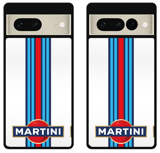 Martini racing Logo Striped Google Pixel 7 | 7 Pro Case