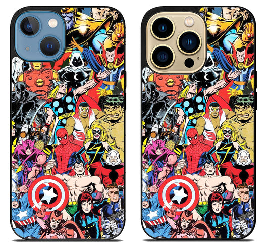 Marvel Avengers Comics iPhone 14 | 14 Plus | 14 Pro | 14 Pro Max Case
