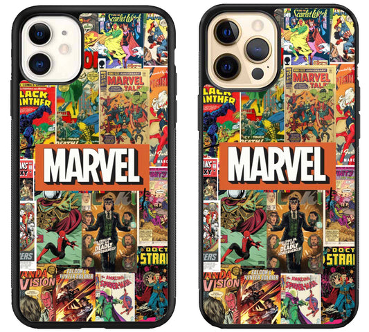 Marvel Collage iPhone 12 | 12 Mini | 12 Pro | 12 Pro Max Case