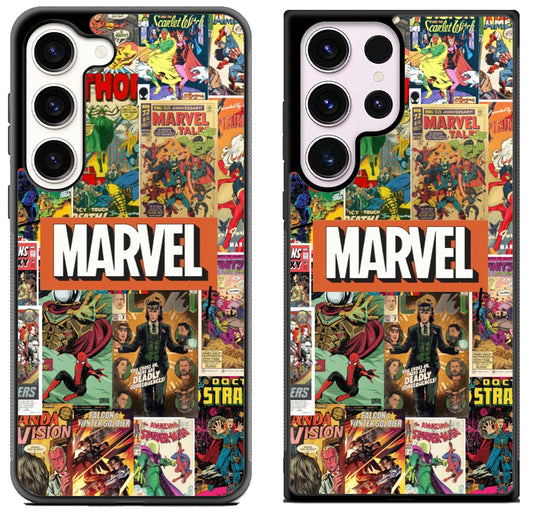 Marvel Collage Samsung Galaxy S23 | S23+ | S23 Ultra Case