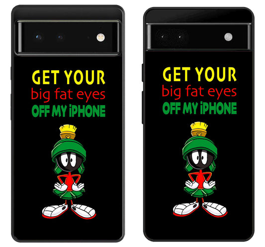 MarvinThe Martian Big Fat Eyes Google Pixel 6 | 6A | 6 Pro Case