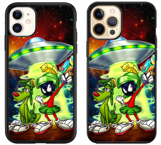 Marvin The Martian Universe iPhone 12 | 12 Mini | 12 Pro | 12 Pro Max Case