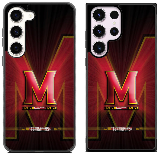 Maryland Terrapins Background Samsung Galaxy S23 | S23+ | S23 Ultra Case