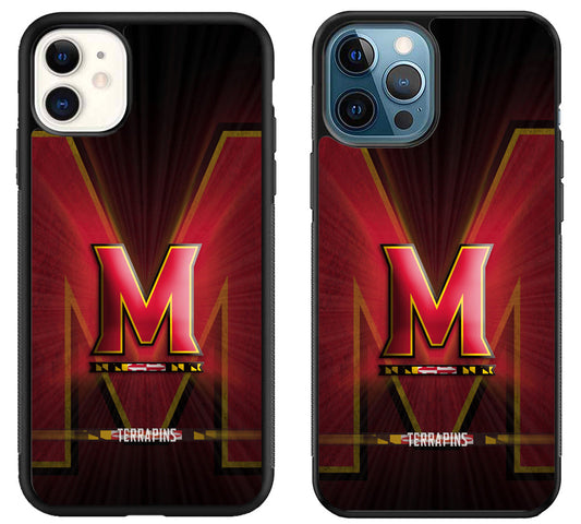 Maryland Terrapins Background iPhone 11 | 11 Pro | 11 Pro Max Case