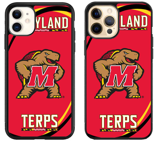 Maryland Terrapins Cool iPhone 12 | 12 Mini | 12 Pro | 12 Pro Max Case