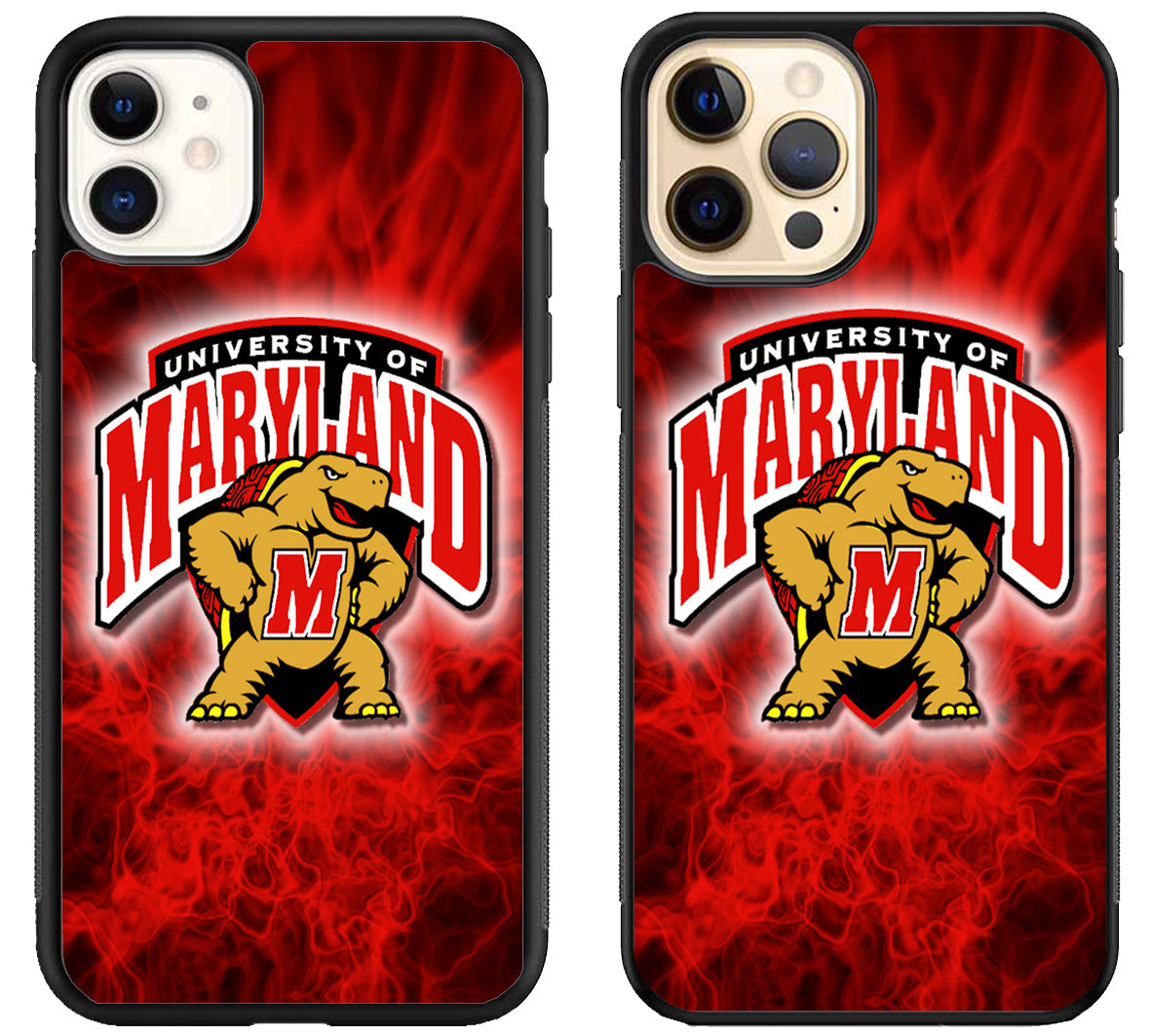 Maryland Terrapins Logo iPhone 12 | 12 Mini | 12 Pro | 12 Pro Max Case