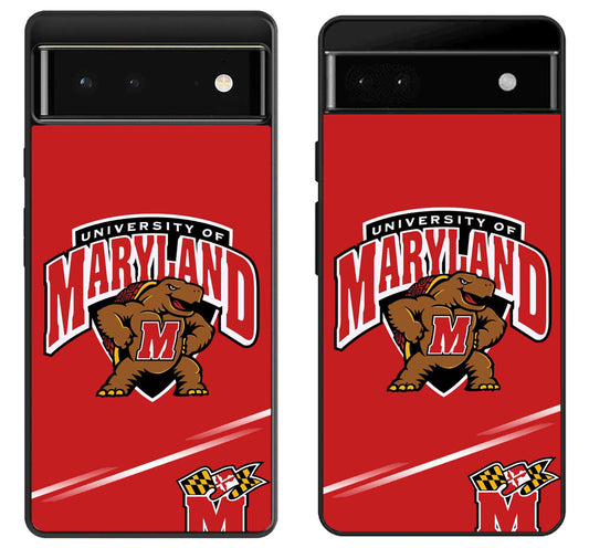 Maryland Terrapins Stylish Google Pixel 6 | 6A | 6 Pro Case