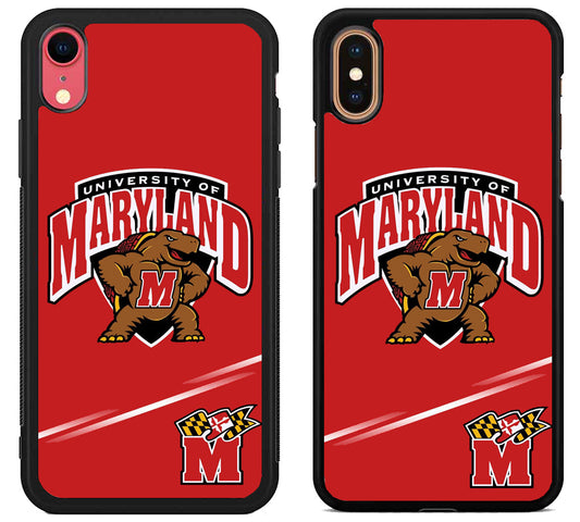 Maryland Terrapins Red iPhone X | Xs | Xr | Xs Max Case