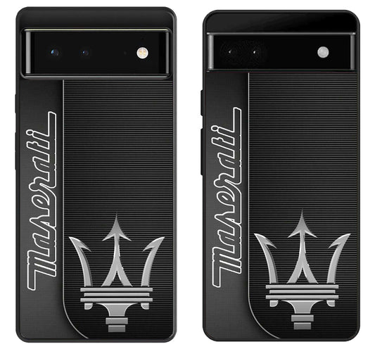 Maserati Black White Google Pixel 6 | 6A | 6 Pro Case