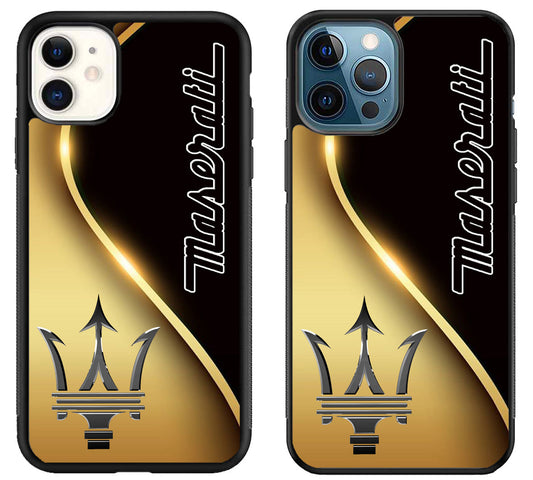 Maserati Golden Metallic iPhone 11 | 11 Pro | 11 Pro Max Case