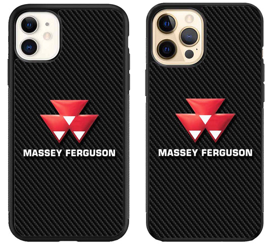 Massey Ferguson Black iPhone 12 | 12 Mini | 12 Pro | 12 Pro Max Case