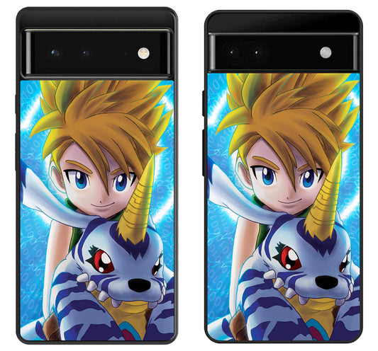 Matt & Gabumon Digimon Google Pixel 6 | 6A | 6 Pro Case