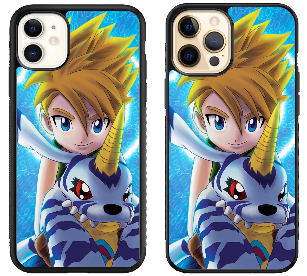 Matt & Gabumon Digimon iPhone 12 | 12 Mini | 12 Pro | 12 Pro Max Case