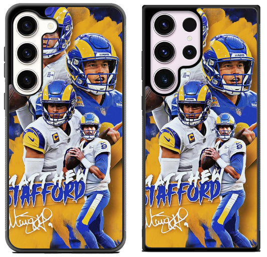 Matthew Stafford Signature Collage Samsung Galaxy S23 | S23+ | S23 Ultra Case