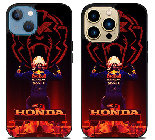 Max Verstappen lion Background iPhone 14 | 14 Plus | 14 Pro | 14 Pro Max Case