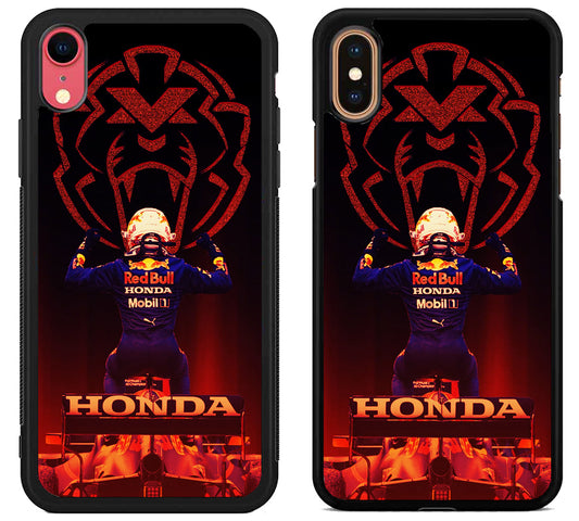 Max Verstappen lion Background iPhone X | Xs | Xr | Xs Max Case