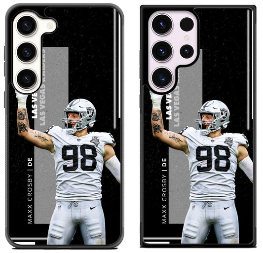 Maxx Crosby Las Vegas Raiders Samsung Galaxy S23 | S23+ | S23 Ultra Case