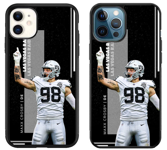 Maxx Crosby Las Vegas Raiders iPhone 11 | 11 Pro | 11 Pro Max Case