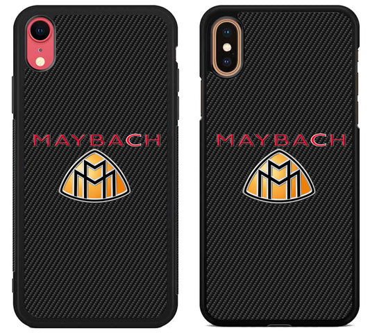 Maybach Black Carbon iPhone X | Xs | Xr | Xs Max Case