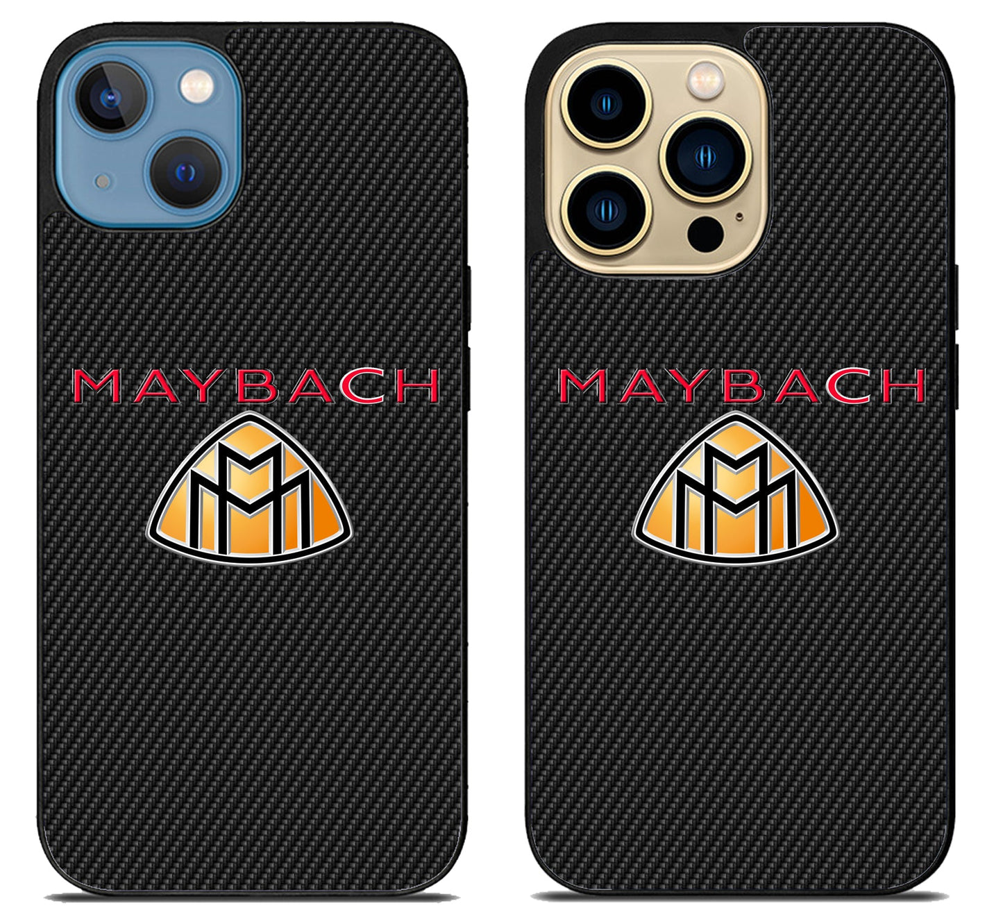 Maybach Black Carbon iPhone 14 | 14 Plus | 14 Pro | 14 Pro Max Case