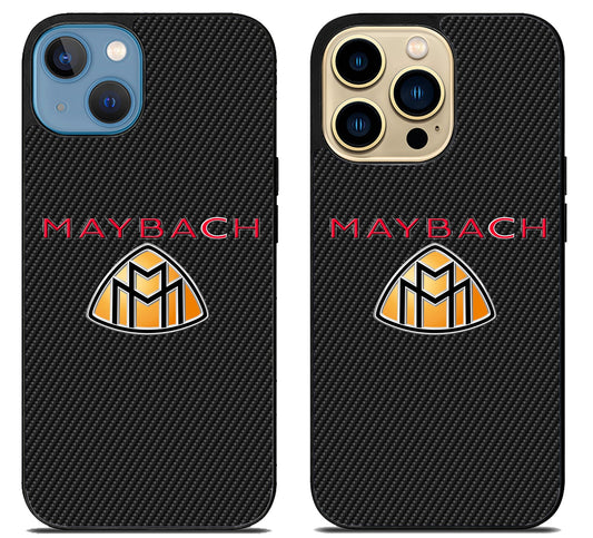 Maybach Black Carbon iPhone 14 | 14 Plus | 14 Pro | 14 Pro Max Case