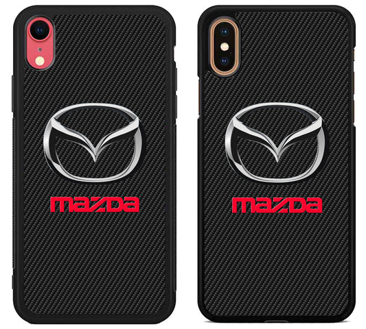 Mazda Black Carbon iPhone X | Xs | Xr | Xs Max Case