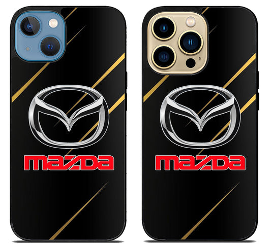 Mazda Black Custom iPhone 14 | 14 Plus | 14 Pro | 14 Pro Max Case