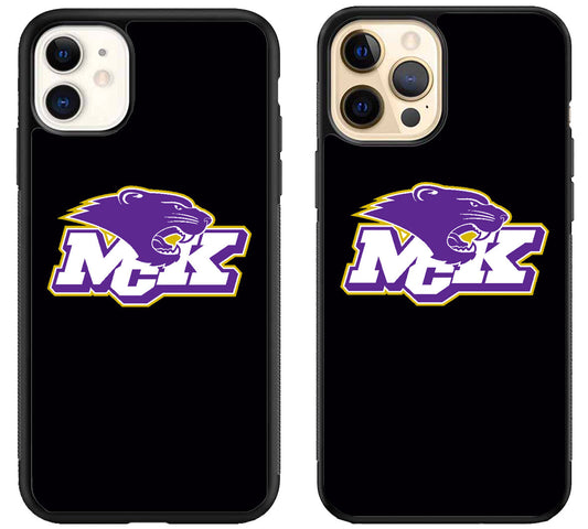 McKendree Bearcats Black iPhone 12 | 12 Mini | 12 Pro | 12 Pro Max Case