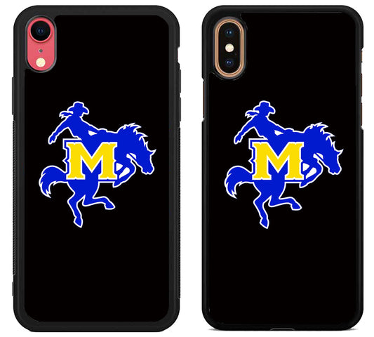 McNeese State Cowboys Black iPhone X | Xs | Xr | Xs Max Case