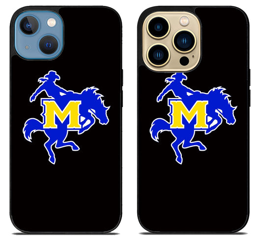 McNeese State Cowboys Black iPhone 14 | 14 Plus | 14 Pro | 14 Pro Max Case