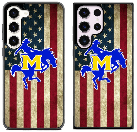 McNeese State Cowboys Flag Samsung Galaxy S23 | S23+ | S23 Ultra Case