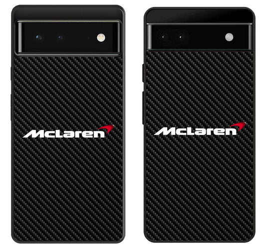 Mclaren Black Carbon Google Pixel 6 | 6A | 6 Pro Case