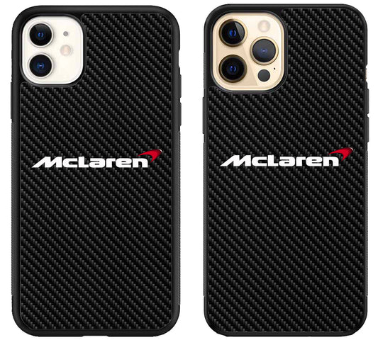 Mclaren Black Carbon iPhone 12 | 12 Mini | 12 Pro | 12 Pro Max Case