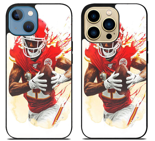 Mecole Hardman Kansas City Chiefs iPhone 14 | 14 Plus | 14 Pro | 14 Pro Max Case