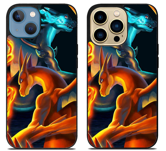 Mega Charizard Pokemon iPhone 14 | 14 Plus | 14 Pro | 14 Pro Max Case