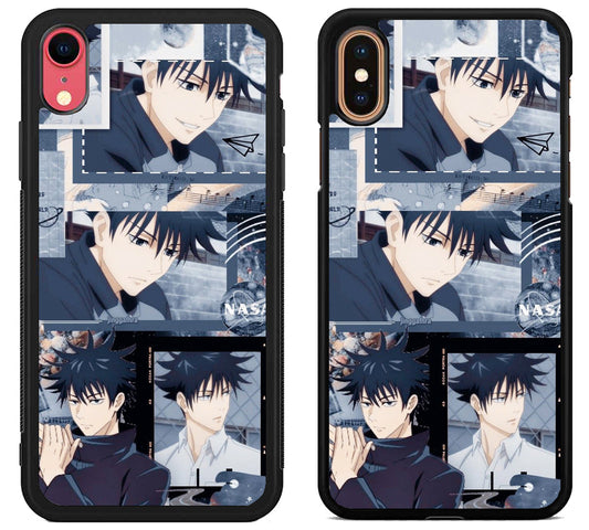 Megumi Fushiguro jujutsu kaisen Collage iPhone X | Xs | Xr | Xs Max Case