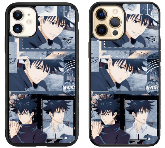 Megumi Fushiguro jujutsu kaisen Collage iPhone 12 | 12 Mini | 12 Pro | 12 Pro Max Case