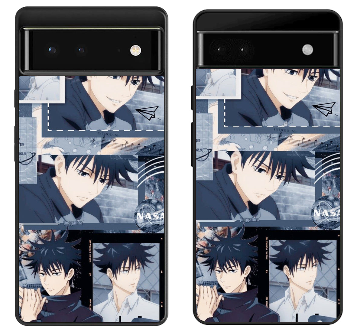 Megumi Fushiguro jujutsu kaisen Collage Google Pixel 6 | 6A | 6 Pro Case