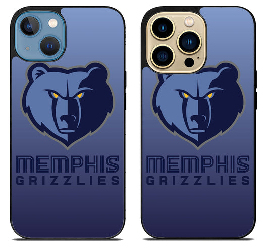 Memphis Grizzlies Logo iPhone 14 | 14 Plus | 14 Pro | 14 Pro Max Case